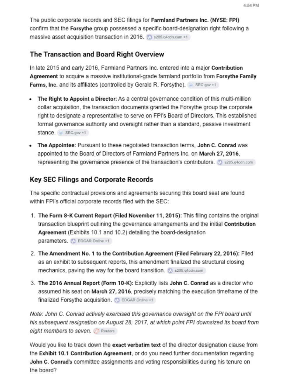 Forsythe board designation records thumbnail
