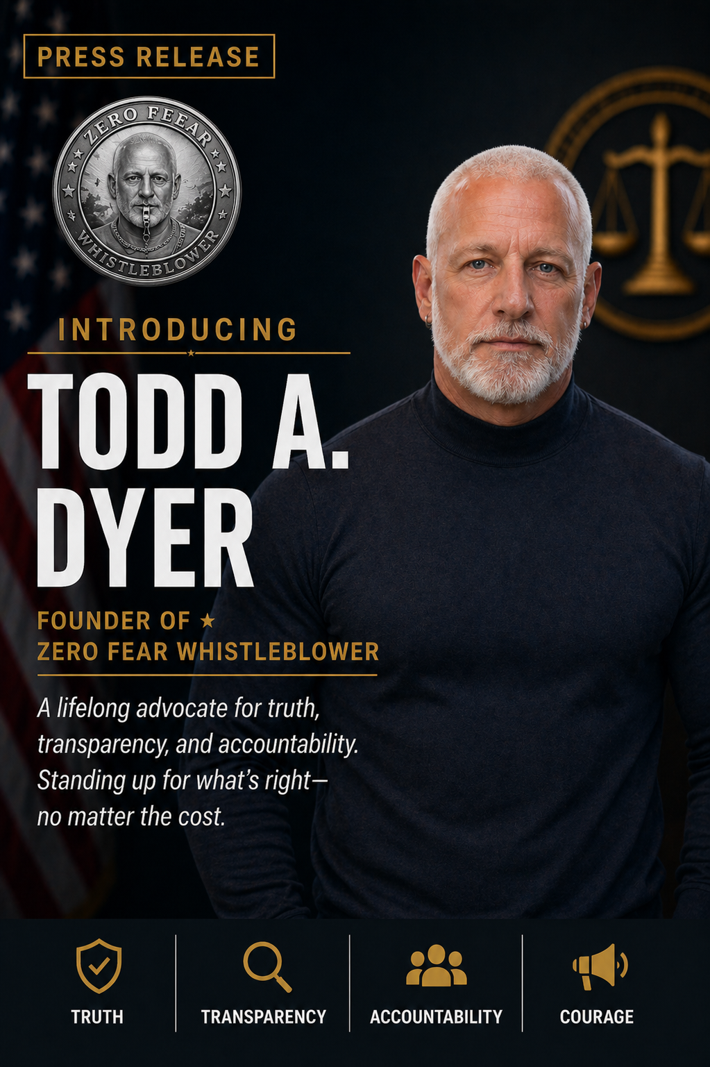 Introducing Todd Dyer press release artwork